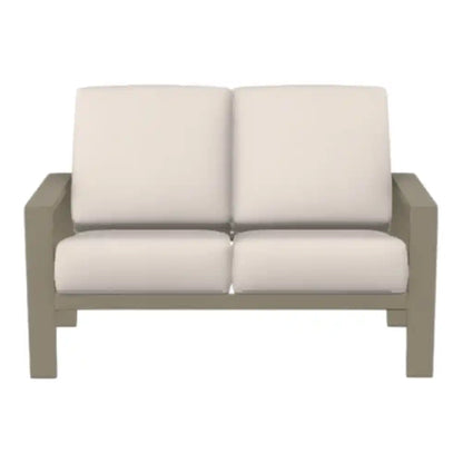 Larssen Deep Seat Two-Seat Outdoor Loveseat