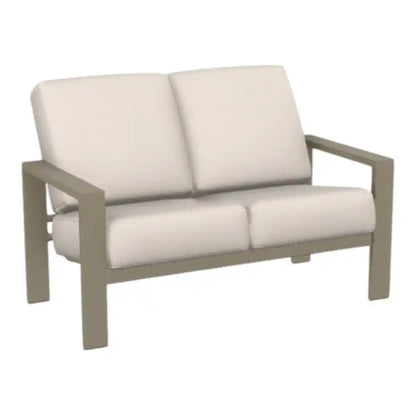 Larssen Deep Seat Two-Seat Outdoor Loveseat