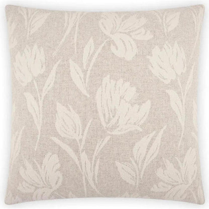 Laurel Off-White Throw Pillow With Insert