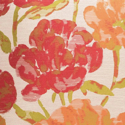 Lauren Poppy Red Throw Pillow With Insert