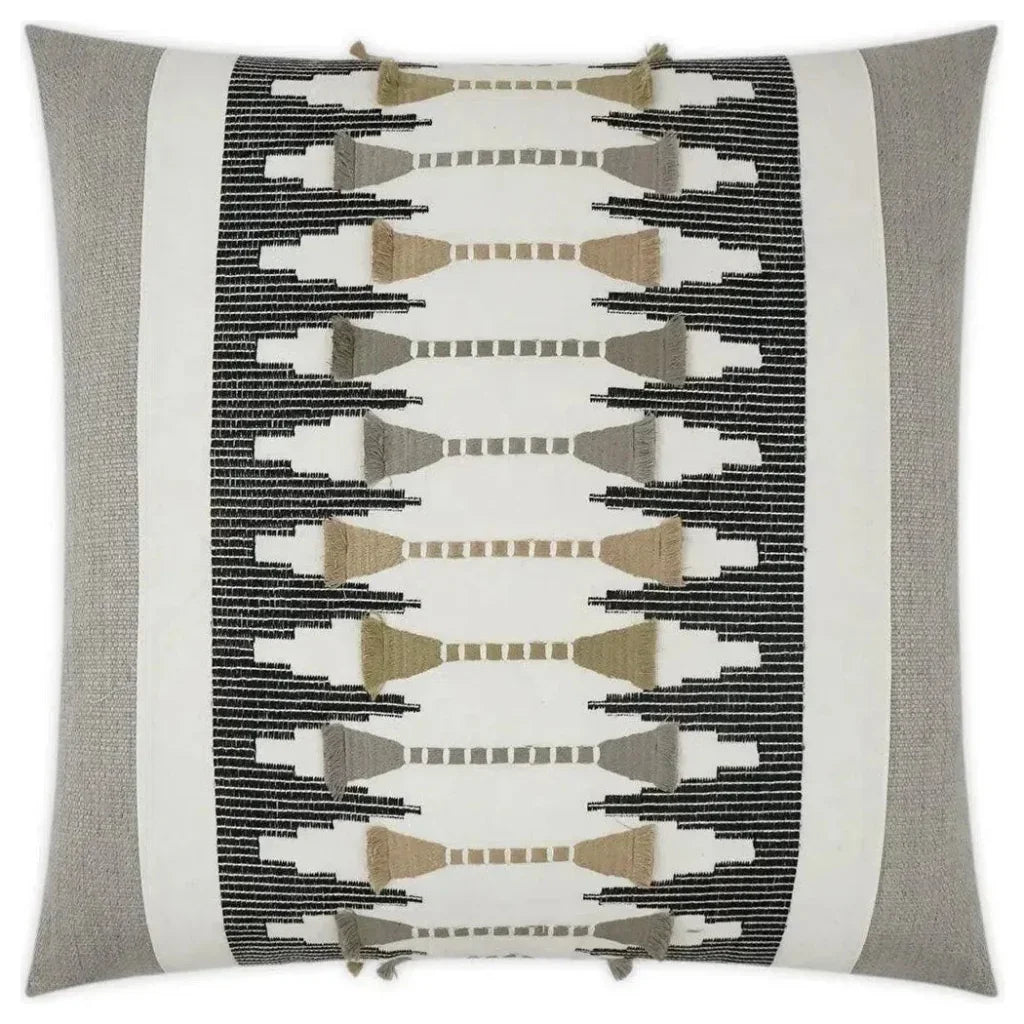 Le Souk Sahara Tan Grey Large Throw Pillow Insert
