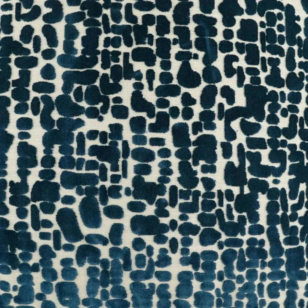 Leah Lapis Blue Throw Pillow With Insert