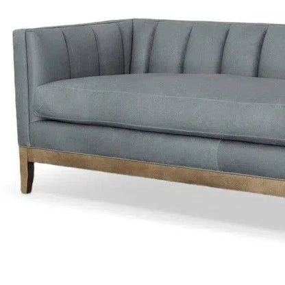 Leather Chesterfield Sofa Single Cushion Seat