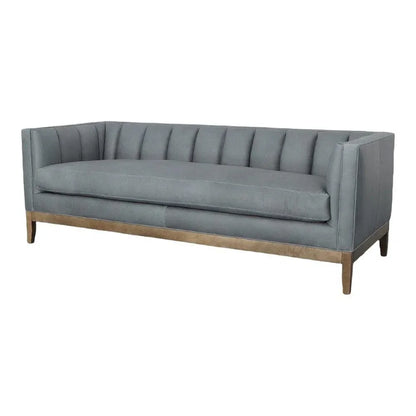 Leather Chesterfield Sofa Single Cushion Seat