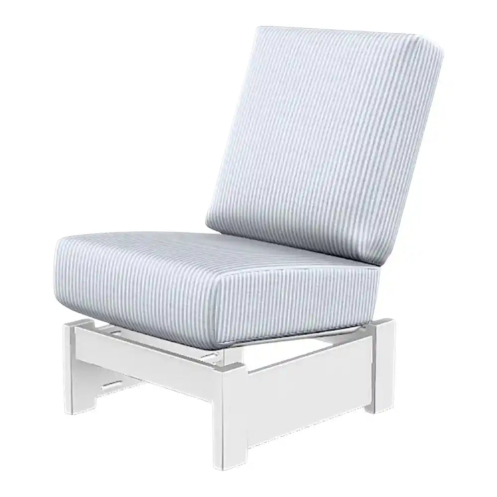 Leeward Deep Seat Armless Single-Seat Fixed Outdoor Sectional