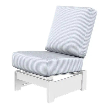 Leeward Deep Seat Armless Single-Seat Fixed Outdoor Sectional