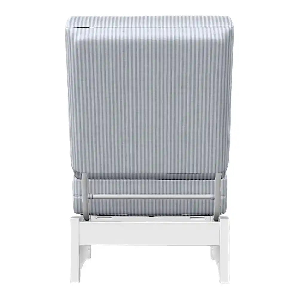 Leeward Deep Seat Armless Single-Seat Fixed Outdoor Sectional