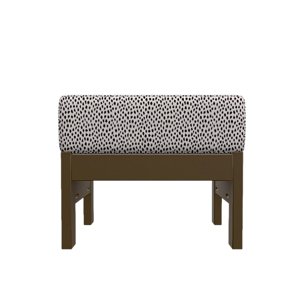 Leeward Deep Seat Cushion Outdoor Ottoman With 2 Outdoor Ottoman Clips