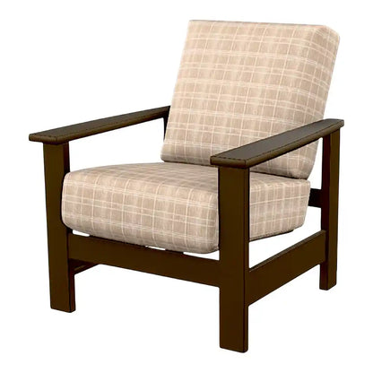 Leeward Deep Seat Hidden Motion Outdoor Arm Chair
