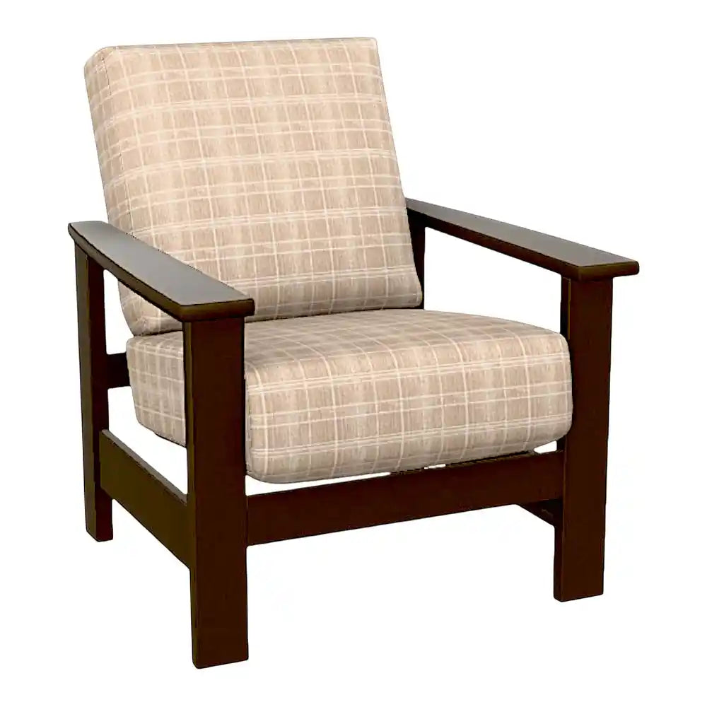 Leeward Deep Seat Hidden Motion Outdoor Arm Chair