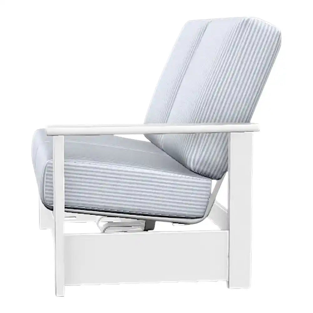 Leeward Deep Seat Left Two-Seat Outdoor Sectional With Motion