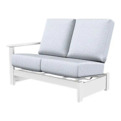 Leeward Deep Seat Right Two-Seat Outdoor Sectional With Motion