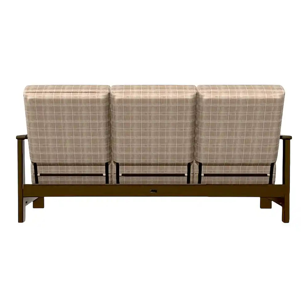 Leeward Deep Seat Two-Seat Outdoor Loveseat with Motion
