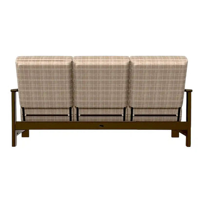 Leeward Deep Seat Two-Seat Outdoor Loveseat with Motion