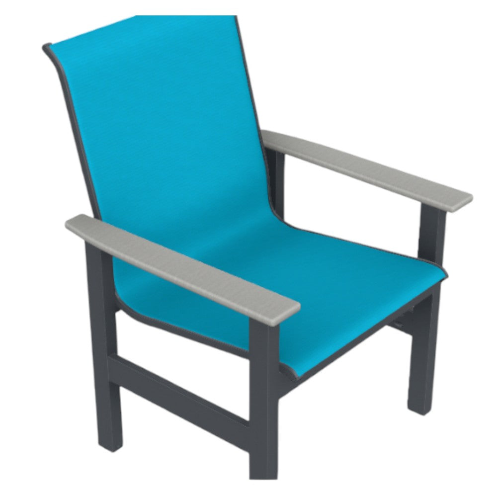 Leeward MGP Sling Outdoor Arm Chair