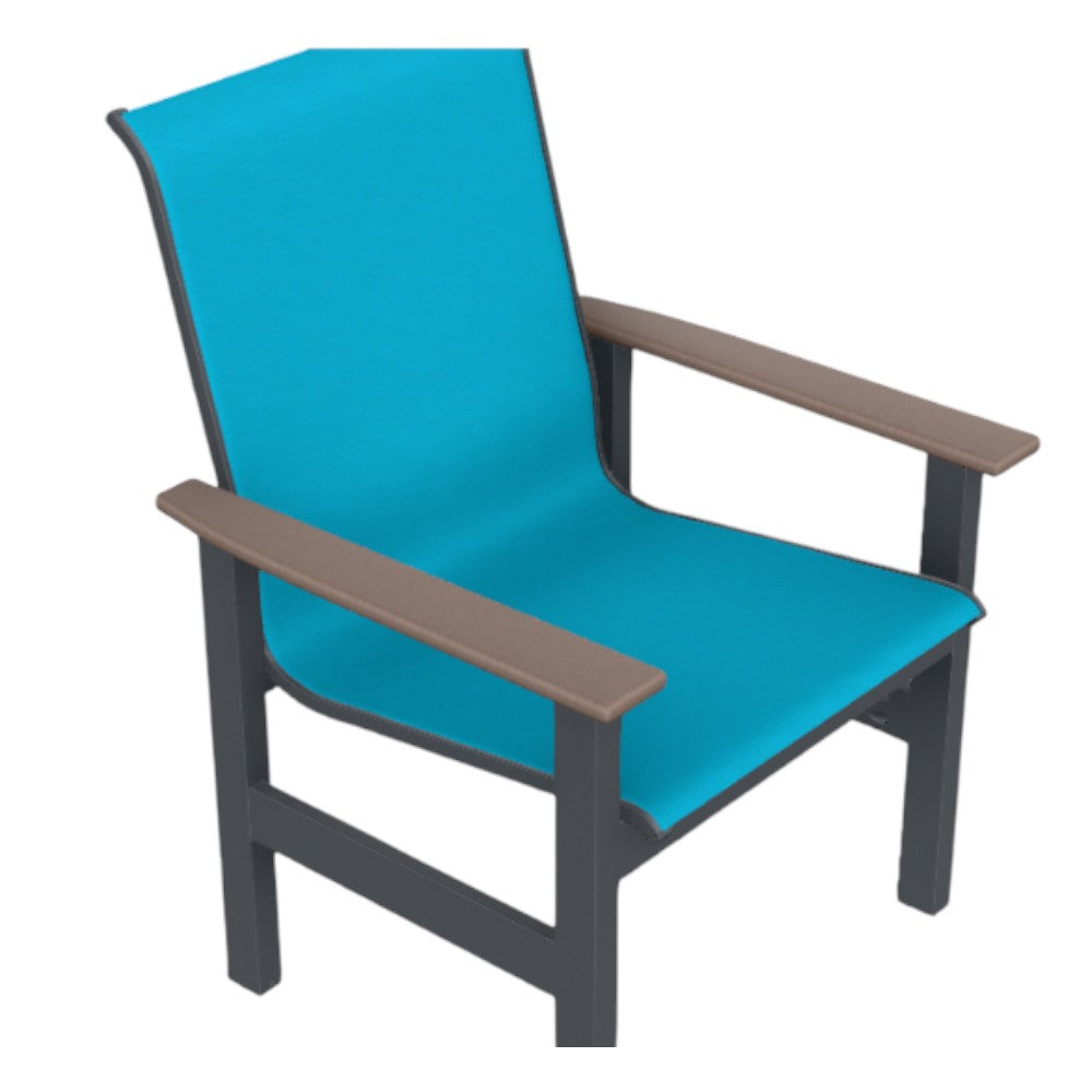 Leeward MGP Sling Outdoor Arm Chair