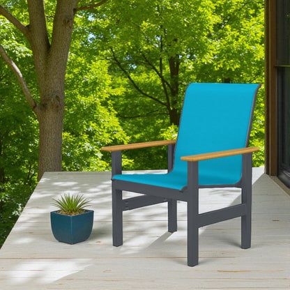 Leeward MGP Sling Outdoor Arm Chair