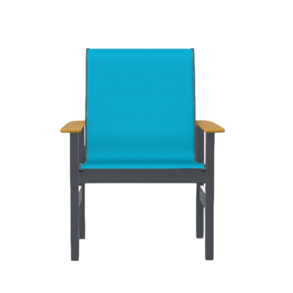 Leeward MGP Sling Outdoor Arm Chair