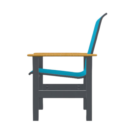 Leeward MGP Sling Outdoor Arm Chair