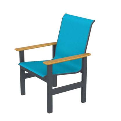 Leeward MGP Sling Outdoor Arm Chair