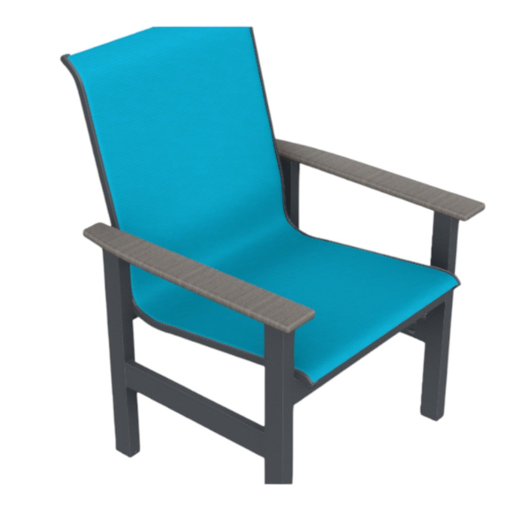 Leeward MGP Sling Outdoor Arm Chair