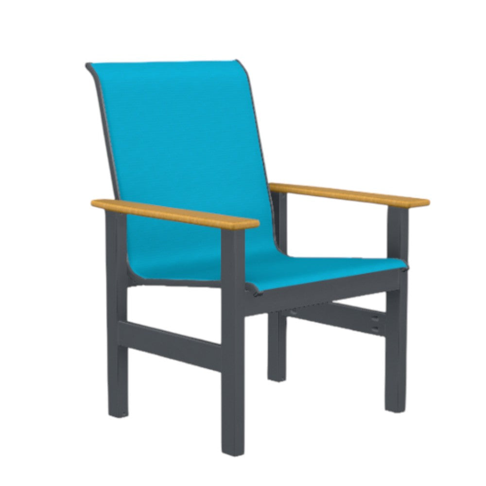 Leeward MGP Sling Outdoor Arm Chair