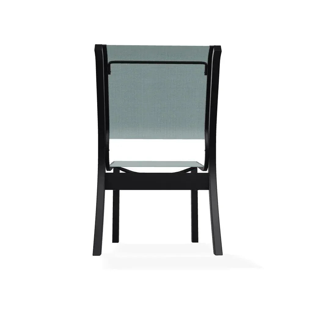 Leeward MGP Sling Armless Stacking Outdoor Side Chair