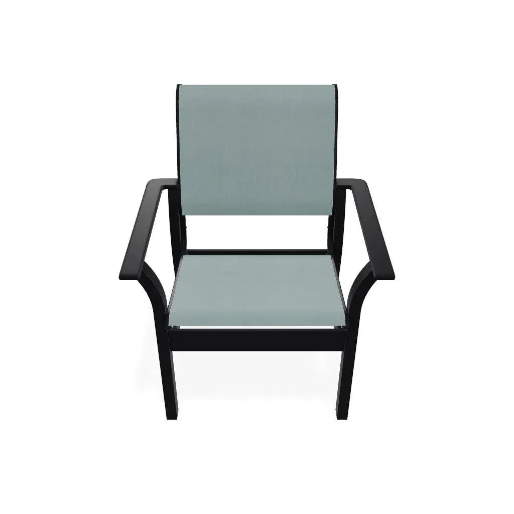 Leeward MGP Sling Stacking Outdoor Cafe Chair