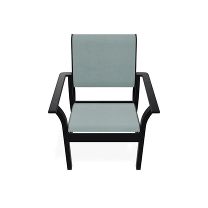 Leeward MGP Sling Stacking Outdoor Cafe Chair