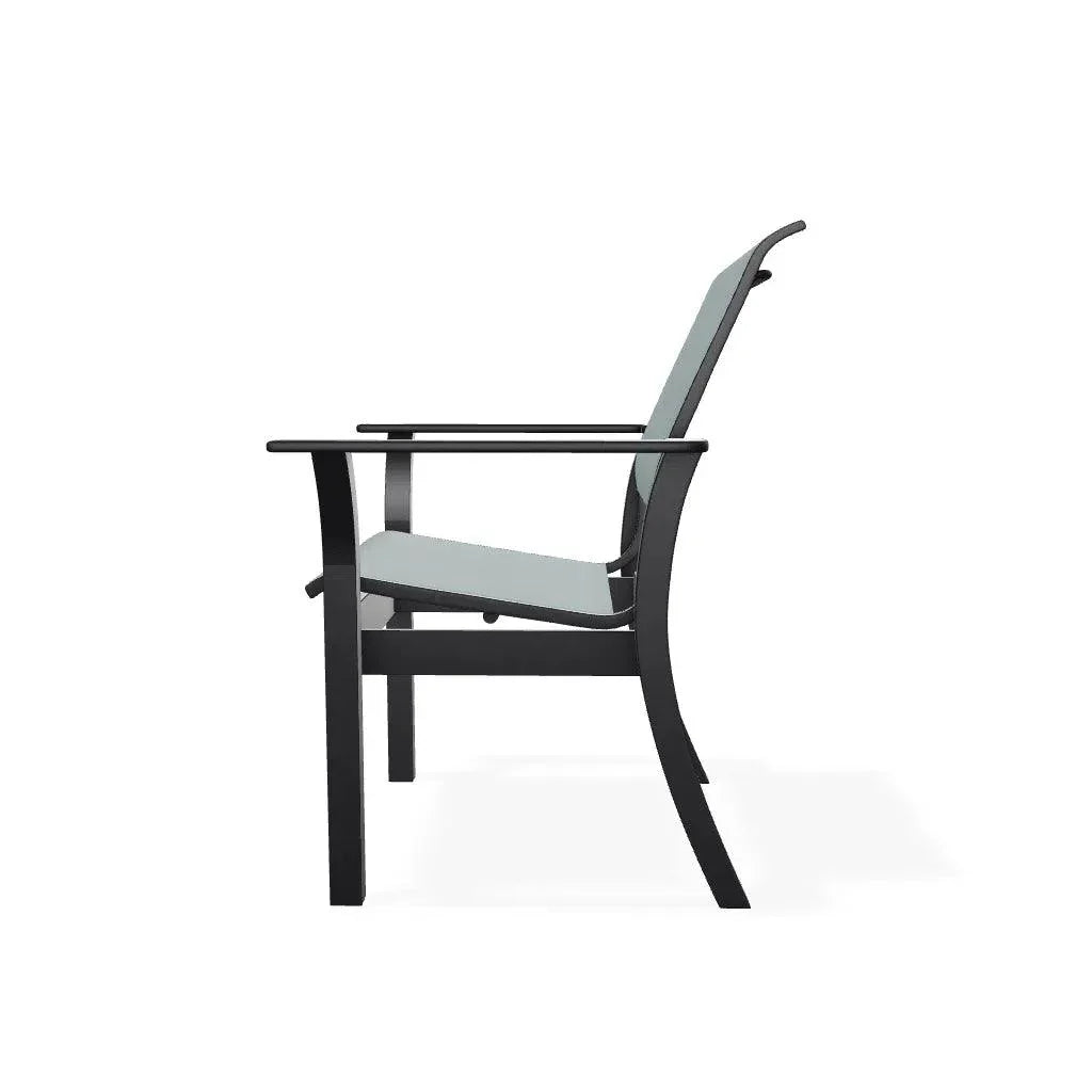 Leeward MGP Sling Stacking Outdoor Cafe Chair