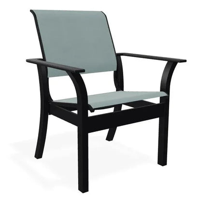 Leeward MGP Sling Stacking Outdoor Cafe Chair