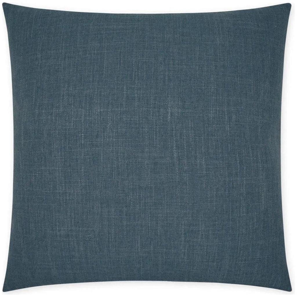 Lena Ocean Solid Blue Slate Large Throw Pillow Insert
