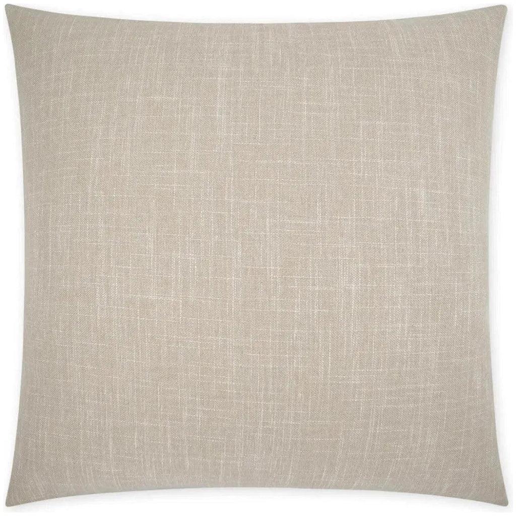 Lena Sand Solid Taupe Large Throw Pillow Insert