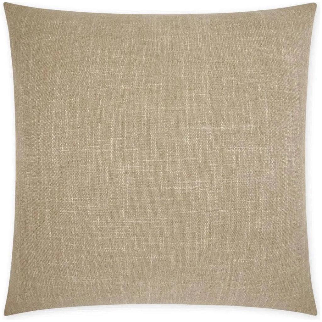 Lena Wheat Solid Taupe Large Throw Pillow Insert