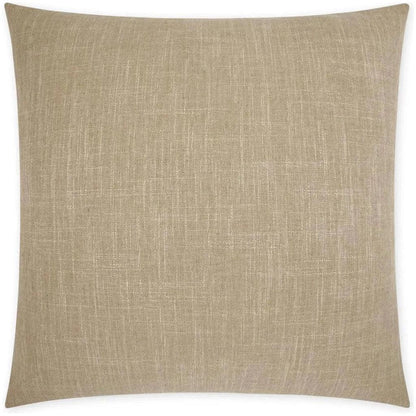 Lena Wheat Solid Taupe Large Throw Pillow Insert