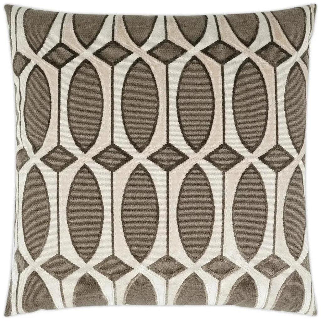Leonardo Portabella Tan Taupe Large Throw Pillow Insert