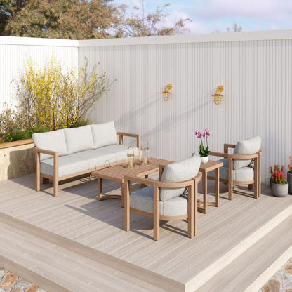 Leto Aluminum Outdoor Coffee Table