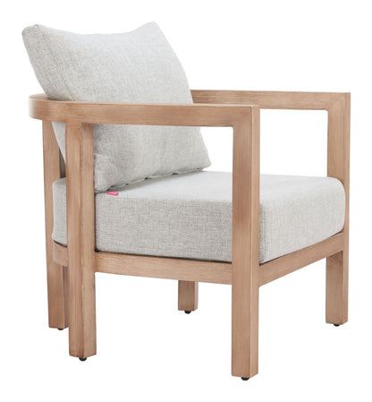 Leto Olefin Fabric Outdoor Armchair