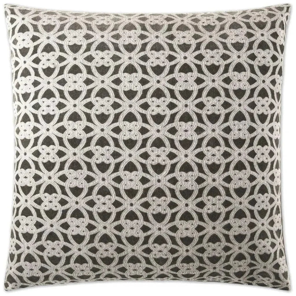 Liam Taupe Throw Pillow With Insert