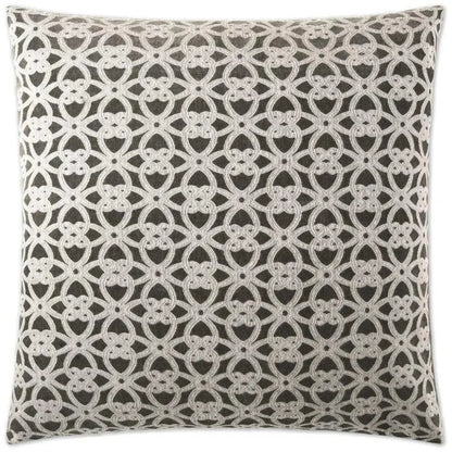 Liam Taupe Throw Pillow With Insert