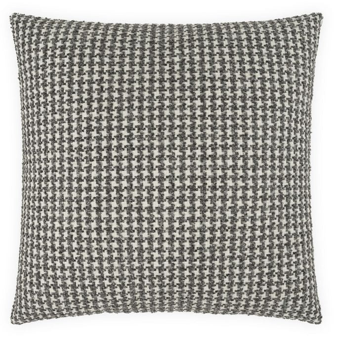 Lianna Charcoal Throw Pillow