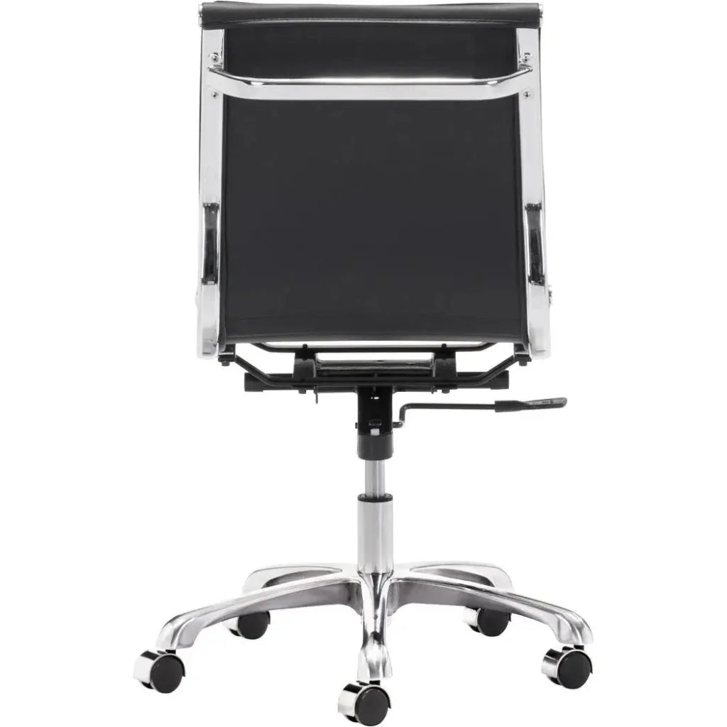 Lider Plus Armless Office Chair Black