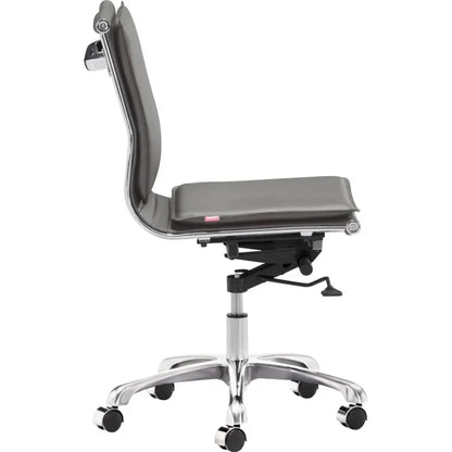 Lider Plus Armless Office Chair Gray