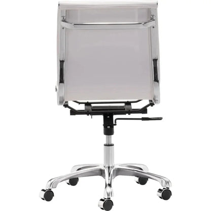 Lider Plus Armless Office Chair White