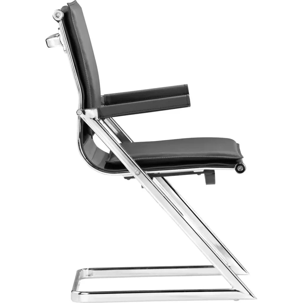 Lider Plus Conference Chair (Set of 2) Black