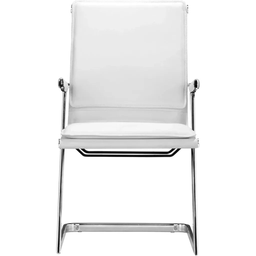 Lider Plus Conference Chair (Set of 2) White