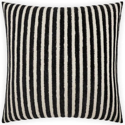 Limits Onyx Black Throw Pillow With Insert