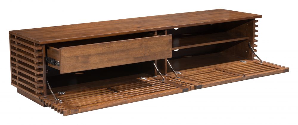 Linea Wide Wooden Entertainment Stand