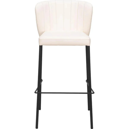 Linz Barstool (Set of 2) Cream