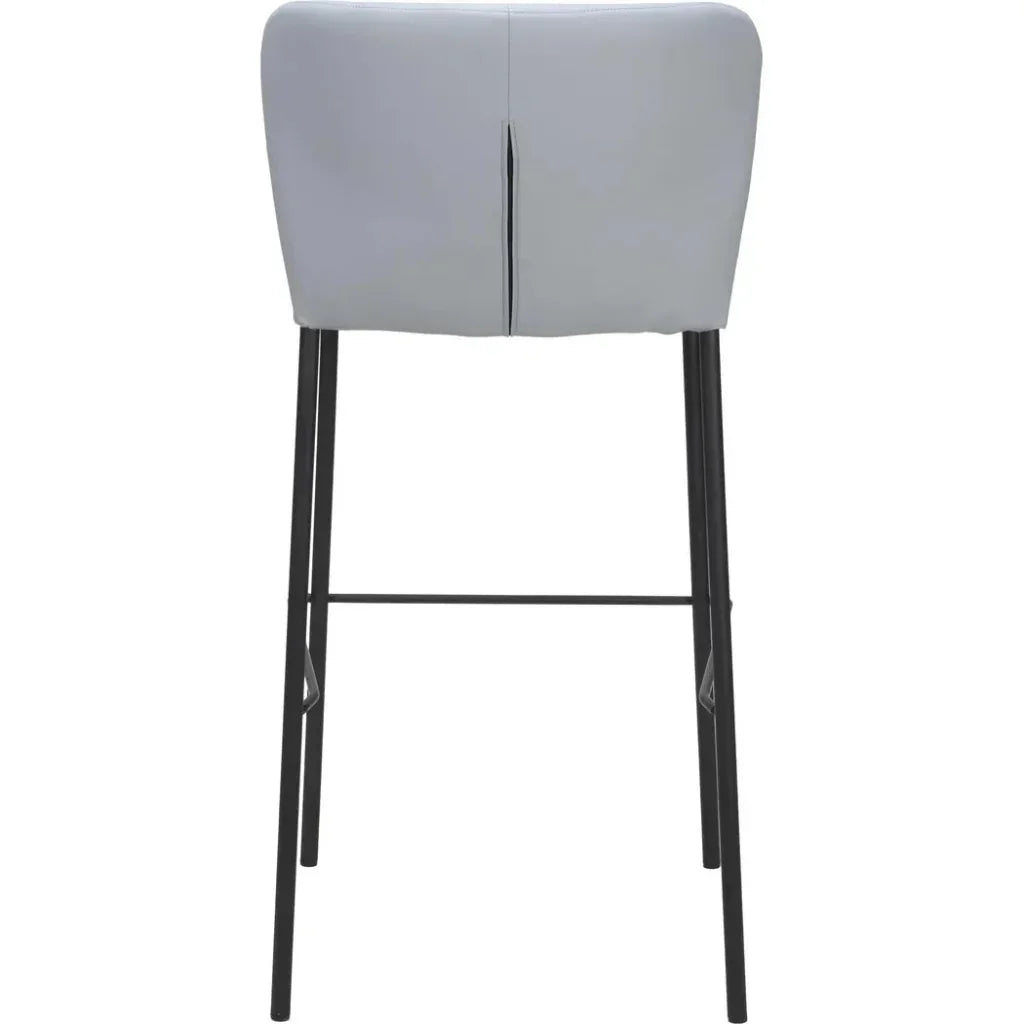 Linz Barstool (Set of 2) Gray